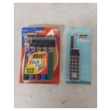 BIC Lighter Bundle - Classic 6-Pack and EZ Reach