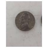 (3) 1943 Silver War Nickels P-D-S mint