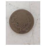 1865 2 Cent Piece - Civil War Era