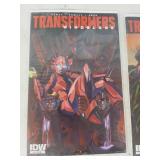 Transformers Windblade IDW Comic Book Collection