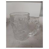 Batman, Garfield And Flintstones Glass Mug Collection