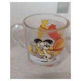 Batman, Garfield And Flintstones Glass Mug Collection