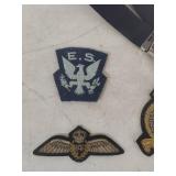RAF Squadron Military Patches and Belt Collection
