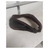 Brown Leather Horse Collar
