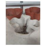(6) Planter Pots with Drainage