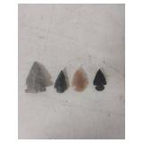 Native American Stone Arrowhead Collection