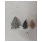 Native American Stone Arrowhead Collection