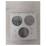 1943 Steel War Penny - P-D-S Mint Marks