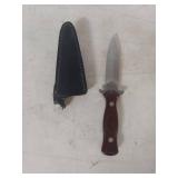 Western USA W75 Fixed Blade Knife with Sheath