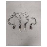 Carved Pendant Necklaces