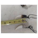 Carved Pendant Necklaces