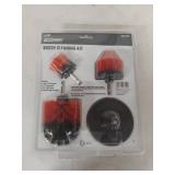 Tool Shop 5-Piece Drill Brush Cleaning Kit - Stiff Bristles