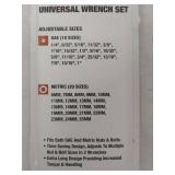 Huxley 2-Piece Universal Wrench Set