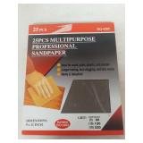 Professional Multipurpose Sandpaper Set - 25 Pieces