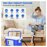 Cold Therapy Machine,Cold Therapy for Knee Replacement, Ice Machine for Knee After Surgery, Cryotherapy Systems Suitable for Home use, Retail $140