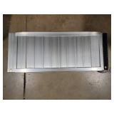 NEOWISM Protable wheelchair ramp 3FT,Non-Slip Folding Aluminum Handicap Ramps,Threshold Ramp for home,Holds up to 800lbs,Wheelchair ramp for steps,Mobility Scooter,Doorways (3FT Useing Height 3-9inch)