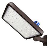 ledmo 480W LED Parking Lot Light,5000K 72000LM Super Bright Dusk to Dawn Outdoor Commercial Street Light IP65 Exterior Security Large Area Flood Lighting with 180Â°Adjustable Bracket - Retail $200