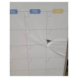 Dry Erase Calendar Whiteboard for Wall, 48\" x 36\" Large Magnetic White Board Calendar Dry Erase, Wall Hanging Aluminum Frame with Tray for Home, School, Office - Retail $95
