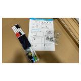 Dry Erase Calendar Whiteboard for Wall, 48\" x 36\" Large Magnetic White Board Calendar Dry Erase, Wall Hanging Aluminum Frame with Tray for Home, School, Office - Retail $95