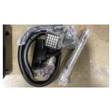 PKUYIE Canister Vacuum Cleaner, 32Kpa 1600W Cyclon Power, Dust Full Indicator, Double HEPA Filters, 3.7Qt Large Capacity, Lightweight Vac for Hard Floors, Carpets, Pet Hair, Blue - Retail $150