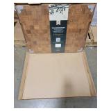 XXX Large Bamboo Cutting Board with Non Slip Feet and Over Sink Butcher Block Chopping Board Nice Solid Thick Wooden Juice Groove Huge Big XXl xlarge Best Hardwood Kitchen Counter Organic, Retail $74