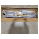 Deck Man 2Pack 36inch Cable Railing Post Stainless Steel Adjustable Angle End Post for 1/8\" Deck Cable Railing, Silvery, Retail $150