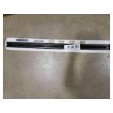 Tagifet Black Glass Railing Post,304 Stainless Steel Glass Railing Post: Sturdy and Durable, Suitable for Balustrade,Stairs, Deck,Balcony and Pool (Corner Post, 39.3 inch / 100 cm), Retail $85