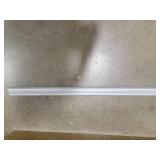 10Pack 1 Meter Anti-Slip Stair LED Aluminum Profile Safety Backlight Step Channel Cover Edge Protector Deck Hard Bar Strip Light, Stair Edge Nosing Trim (Silver), Retail $194