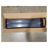 CKE 100 Pack 36\" Round Aluminum Balusters, 3/4\" Diameter Hollow Black Spindles for Deck/Stair Railing Kits With Screws & Connectors for Wood Composite, Retail $190