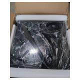 KoxKing Electric Cooktop 24 Inch, 4 Burner Electric Stove Top Built-in Sensor Touch Electric Stovetop, 220-240V Hard Wired, Retail $150