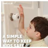 Baby Door Knob Child Safety Covers (4 Pack) Prevent Kids from Opening Doors Easy to Install - Retail: $10