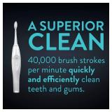 Tao Clean UV Sanitizing Sonic Toothbrush and Cleaning Station, Electric Toothbrush, Dual Speed Setting, White - Retail: $99