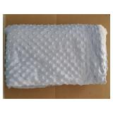 Cozy Soft Warm Sherpa Baby Blanket for Infant Toddler