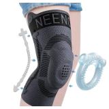Kids Knee Compression Sleeve with Silicone Gel, Patella Stabilizer, Spring Support - Retail: $3,700