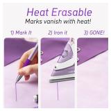 Lange & KÃ¶nig Heat Erasable Fabric Marking Pens for Sewing - Sewing supplies quilting supplies sewing accessories sewing gifts quilting gifts embroidery supplies - Retail: $8