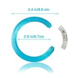 30 Pcs Glow In The Dark Bracelets, 6 Colors LED Bracelets Bulk Party Supplies for Kids and Adults, Glow Neon Party Favors Toys for Carnival Halloween Christmas Birthday Wedding - Retail: $24