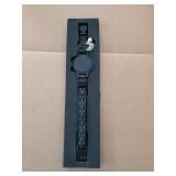 Waterproof Airtag Cat Collar, Breakaway Cat Airtag Collar with Luminous & Reflective Fish Pattern, Lightweight Kitten Collars for Apple Air tag, Hidden GPS Tracker Holder for Cats, Kittens(9-13) - Ret