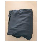 Table Covers for 8 Foot Tables, Black Washable and Wrinkle Resistant Stretch Tablecloths Rectangle 8ft for Events, Wedding, Banquets, Parties - Retail: $17