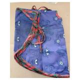 Haunted Mansion Christmas Tree Skirt 30 Inches Grid Edging Tree Skirt, Small Rustic Tree Mat for Merry Christmas Farmhouse Decor Xmas Holiday Home Party Decorations Indoor Outdoor - Retail: $20,245