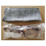 Reading Glasses Men Women Fashion Computer Readers Stylish Blue Light Blocking Glasses Gaming Eyeglasses (Tortoise Maple, 2.5, x) - Retail: $17