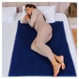 Inspire Waterproof Mattress Protector, Dark Colored to Hide Stains, Extra Large 34 x 54, Quilted Bed Pad for Incontinence Washable, for Adults and Kids - Retail: $22