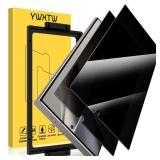 Samsung Galaxy S24 Ultra Privacy Screen Protector, [0.1S Ultrasonic Fingerprint Support] [Not Glass] 25Â° Anti Spy Private S24 Ultra Screen Protector Case Friendly - Retail: $13