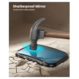 Baby Car Mirror for Backseat - [2025 Safest Triangle Hook Clip] Acrylic Car Seat Mirror for Rear Facing, 360Â° Rotation & Wide Clear View, 3S Quick Install, Newborn Baby Essentials Accessories - Ret