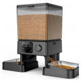 Automatic Cat Feeder for 2 Cats, 20 Cups/5L Automatic Cat Food Dispenser for Small Pets Indoor, Timed Cat Feeder for Dry Food - Retail: $50