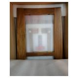 14 Compact Teak Shower Stool with Shelf & Handle - Waterproof, Non-Slip Bath Bench for Small Bathrooms/Outdoor Use, 300 lbs Capacity (Patented) - Retail: $60"