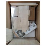 11 in 1 Wooden Hamster Cage with All Accessories, 15.8 Inch 3-Layer Dwarf Hamster Cage Acrylic, Small Animal Cages, Pastoral Style Mouse Cage for Pet Mice, Hedgehog, with Stairs, Fences and Swing - Re