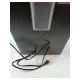 10-Sheet Cross Cut Paper Shredder, 5.5 Gal Home Office Heavy Duty Shredder. BIN IS CRACKED. SHREDDER WORKS. - Retail: $47