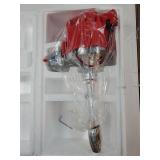 Distributor High Performance GM SBC BBC Ignition Compatible with Chevrolet/Chevy 350 283 305 307 327 engine, 400 Small Blocks and 396 427 454 Big Blocks, Red Cap, 7500RPM V8 65K Coil - Retail: $55
