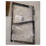 10 Inch Trapezoid Table Legs Black, DIY Furniture Metal Legs for Coffee Table, Bench Stool Cabinet Furniture Feet - Set of 2 - Retail: $33