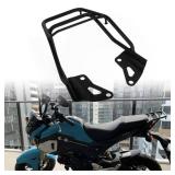 Rear Luggage Rack for Grom MSX125 2016-2020, Motorcycle Iron Luggage Rack Storage Rack Carrier Support Shelf for Grom OG SF MSX125SF MSX125 2016 2017 2018 2019 2020, Black